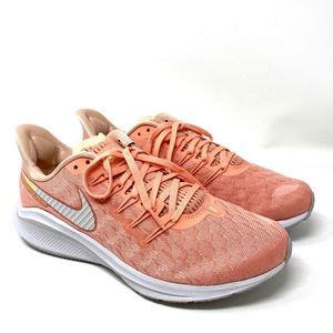 Nike Air Zoom Vomero 14 Coral Pink Women Sneakers